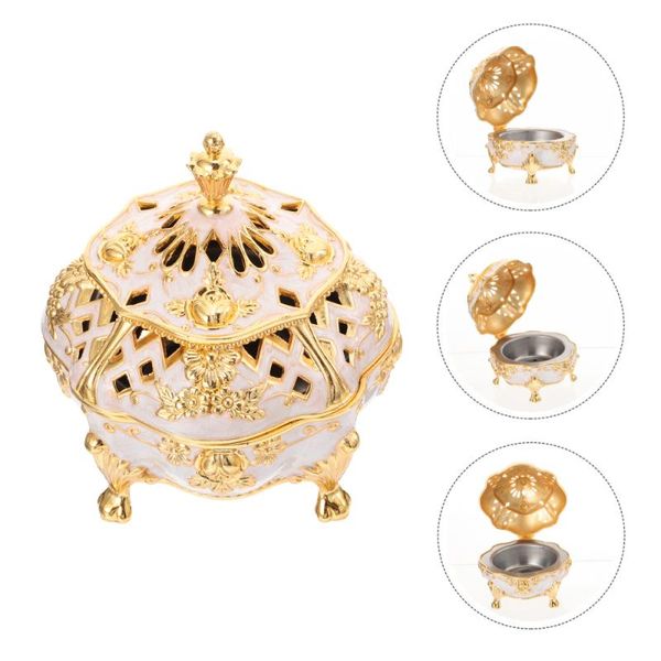 

fragrance lamps 1pc vintage censer creative incense burner metal holder decoration