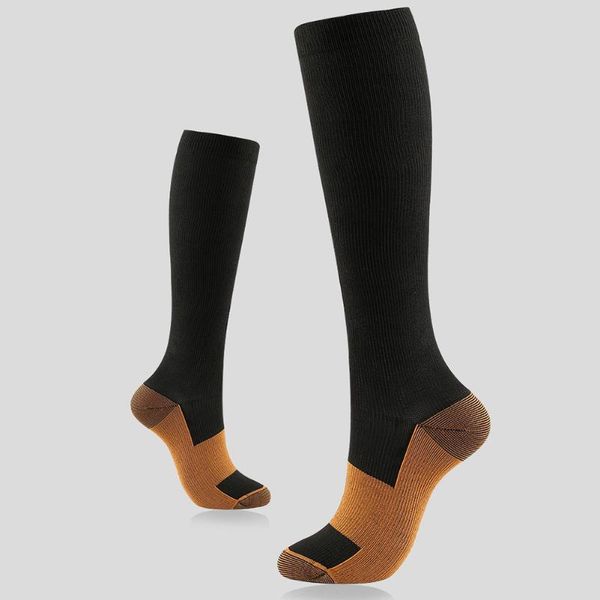 

sports socks anti slip compression men women outdoor fashion simple inner tube fitness running nylon soccer, Black