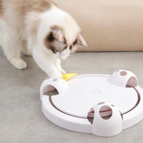 

cat toys automatic mouse turntable electric toy smart teasing stick crazy game funny spinning catching