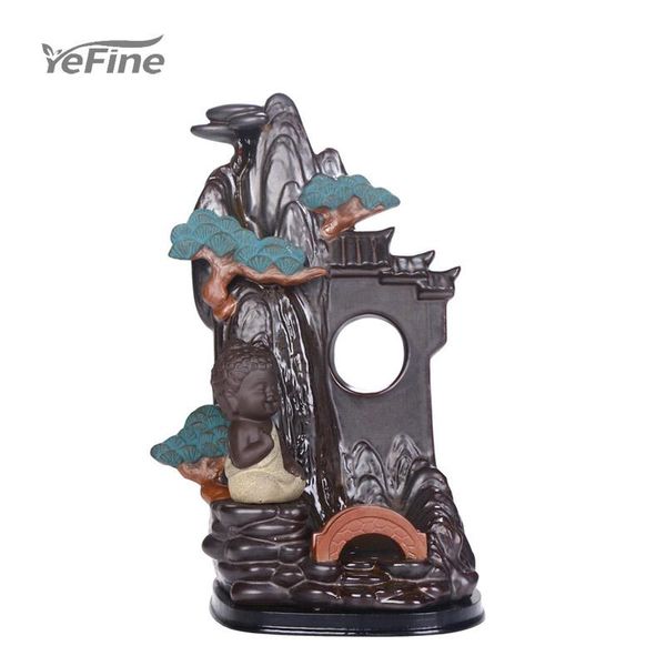 

fragrance lamps yefine mountain river craft ceramic smoke waterfall reflux incense burner