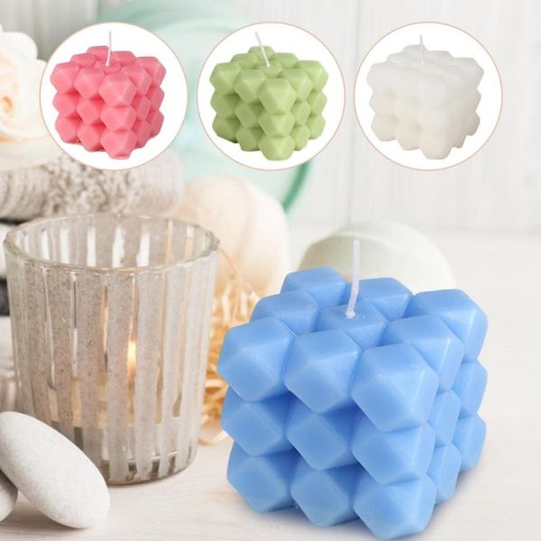 

candles 3d geometric scented home decor