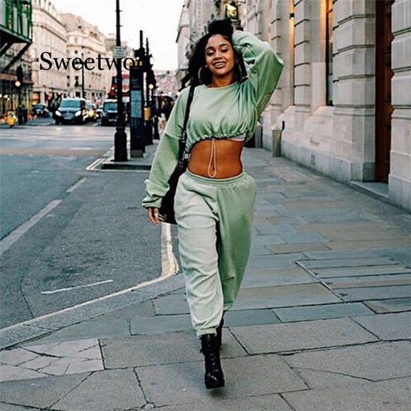 

yoga outfits women 2 piece set crop jacket and joggers sweatsuits casual sweatshirt jogging sweatpants suit zipper solid tracksuit sets, White;red