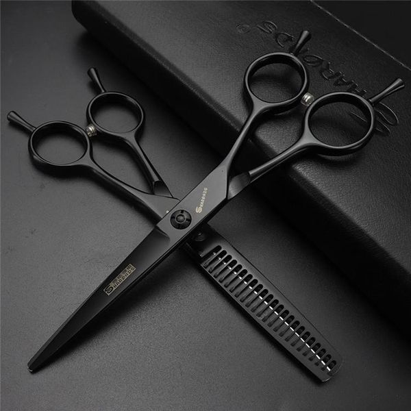 

5.5/6/7 inch left hand and right-hand scissors professional hair salon set hairdressing sliding haircuts fine