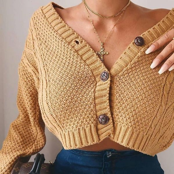 

knitted casual cardigan open women sweaters front sleeve coat outwear, White;black