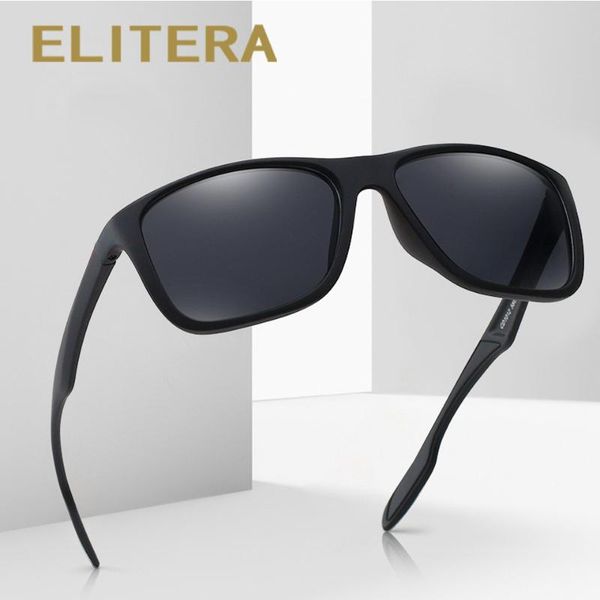 

sunglasses elitera vintage men square sun glasses driving outdoor goggles 2021 trend fashion, White;black