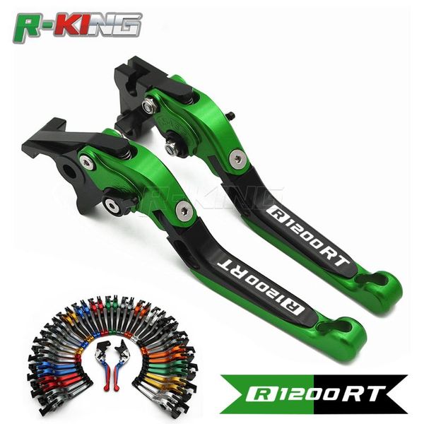 

motorcycle brakes laser engraved logo for r 1200rt r1200rt/se 2010-2013 2011 2012 cnc adjustable extendable brake clutch levers