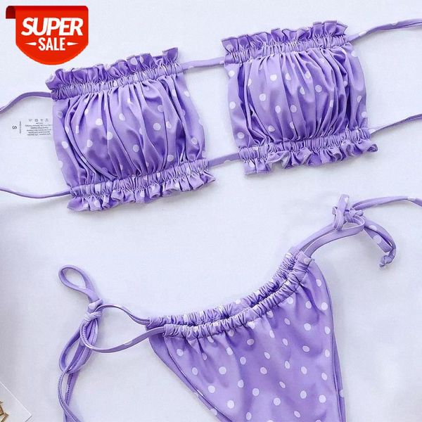 

leopard bandeau bikinis women mini 2020 swimwear swim suit bathing bikini sets biquini mujer #uz6l, White;black