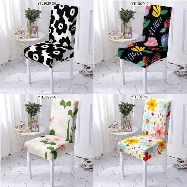

chair covers 3d flowers pink dinning gaming grey cushion cover table