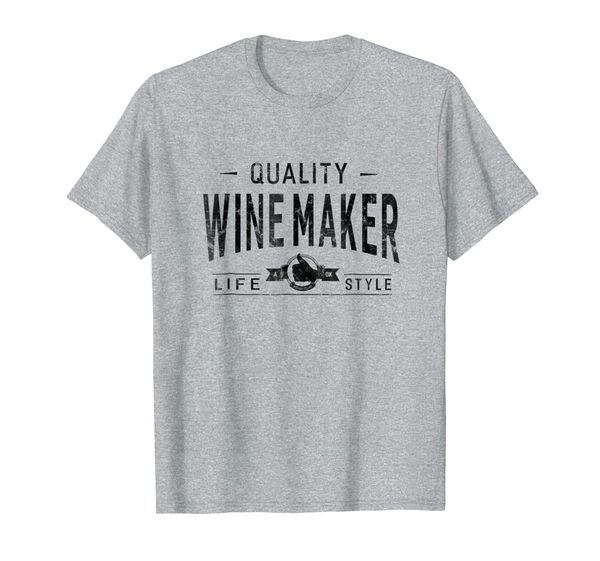

quality wine maker t-shirt for women men great gift idea, White;black