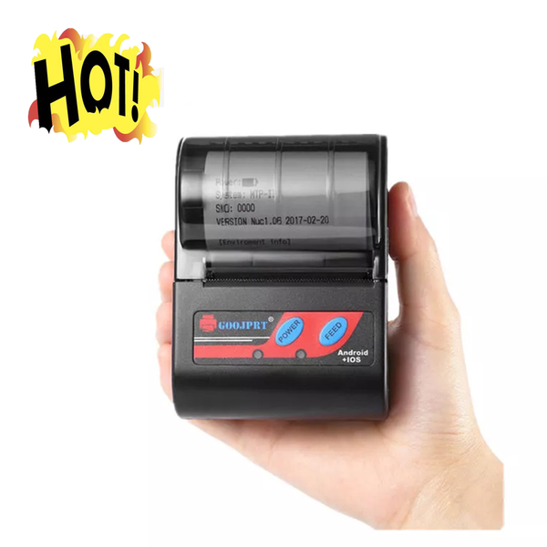

handheld thermal printer 58mm portable mini mobile phone bluetooth receipt suitable for commercial printers