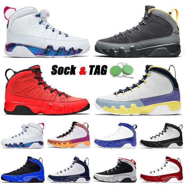 

2021 high jumpman 9 9s basketball shoes ix univeristy gold motorboat jones men women change the world retro trainers size 13