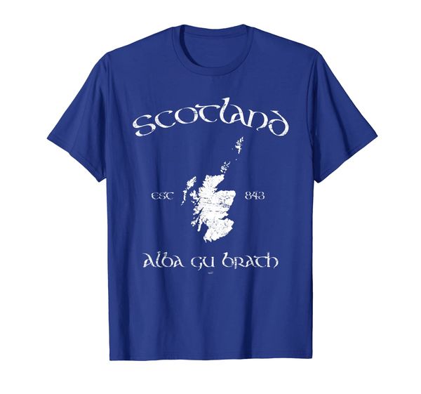

scotland map - scottish national pride vintage t-shirt, White;black