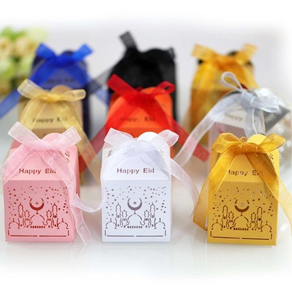 

gift wrap middle east ramadan hollow out candy box eid moon star packing night light carton