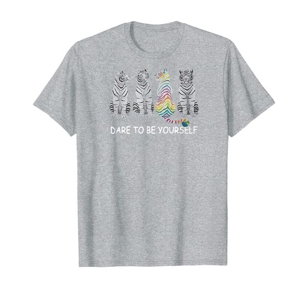 

dares to be yourself's t-shirt t-shirt, White;black