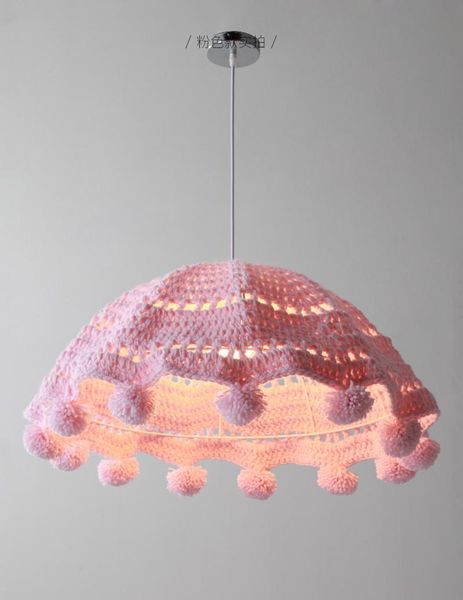 

pendant lamps cloths lights fabric children room hanging lamp pink light for bedroom dining e27 fixture