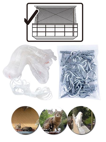 

cat carriers,crates & houses pet protection net protective plastic sturdy safe wire cover for prevents cats from escaping or falling balcony
