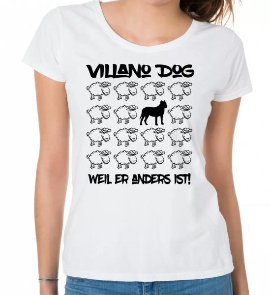 

Villano Dog Ladies T-Shirt Black Sheep by siviwonder Women Dog Dogs Fashion, Mainly pictures