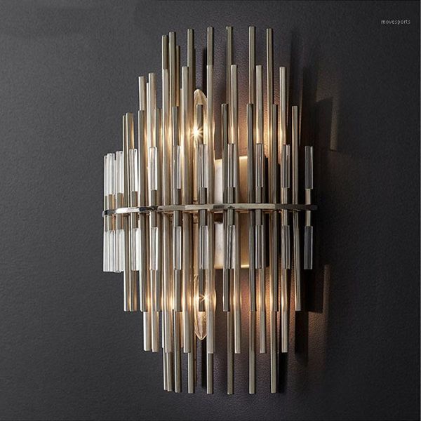 

wall lamp american minimalist wrought iron nordic style creative personality living room background bedroom bedside1