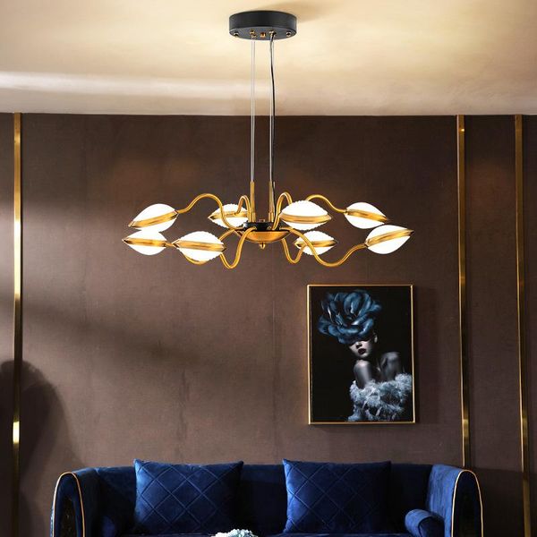 

chandeliers light luxury hall decoration chandelier simple modern style creative personality atmospheric lighting restaurant lamps