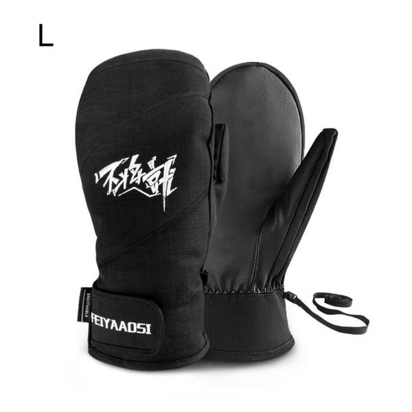 

ski gloves winter mitten waterproof warm touch screen thick