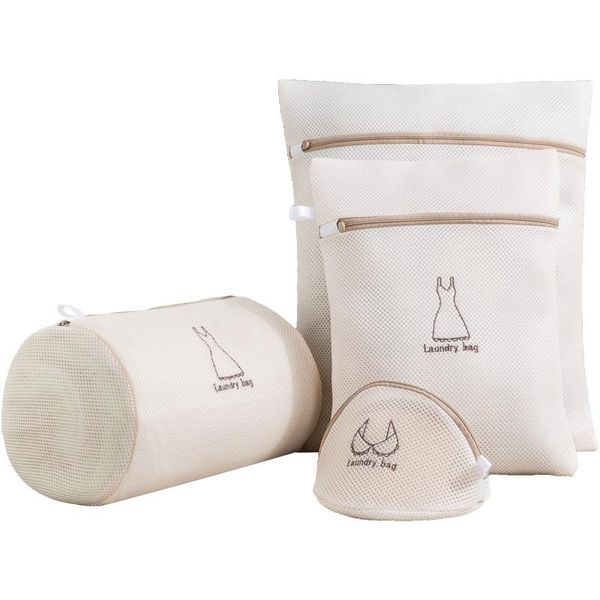 

laundry bag set bags for washing bra socks underwear mesh zippered lingerie
