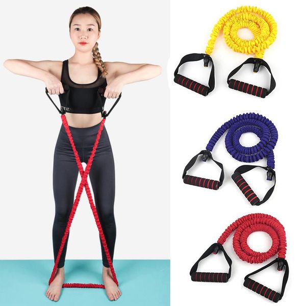 

resistance bands elastic band with handles yoga pull rope fitness expander gym equipment workout excerciser training gw