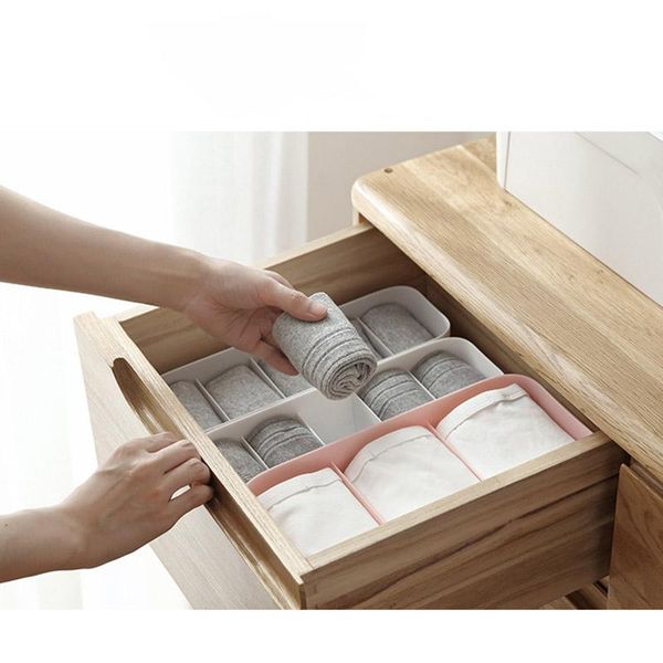 

storage drawers drawer organizers separate socks storages box plastic underwear panties desksuperimposable finishing boxes