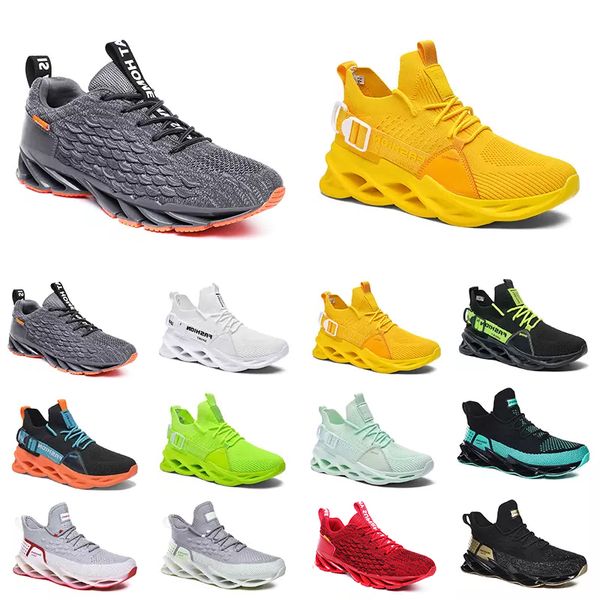 

men running shoes breathable trainers grey tour yellow teal triple red black white green mens outdoor sports sneakers