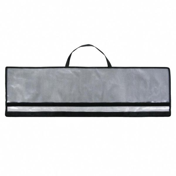 

outdoor waterproof pvc transparent fishing rod storage bag hand fish bait supplies large capacity accessories