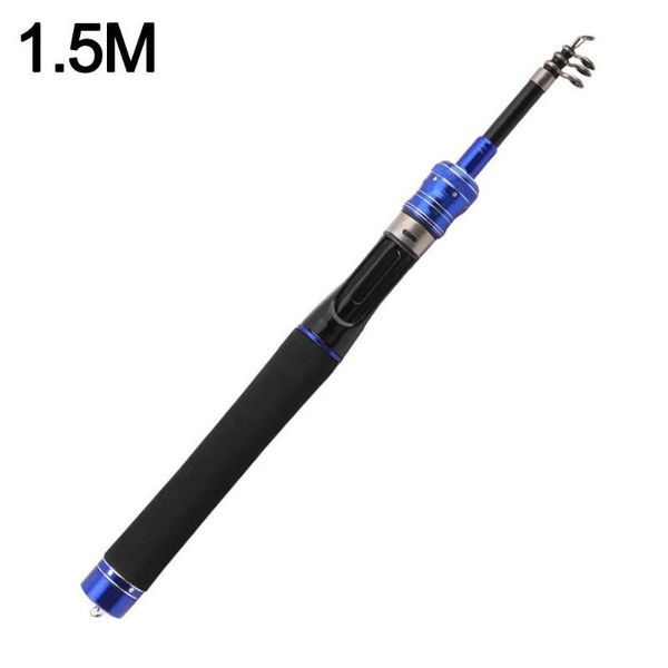 

boat fishing rods 1.5m/1.8m/2.1m/2.4m hand lure rod eva handle ultralight body travel resin abs m3j3
