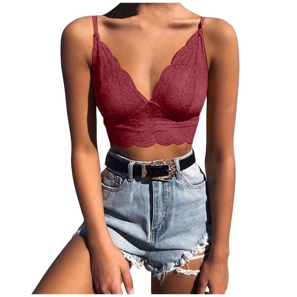 

women's panties underwear lingerie lace women corset bikini 2021 crop solid bra bielizna, Black;pink