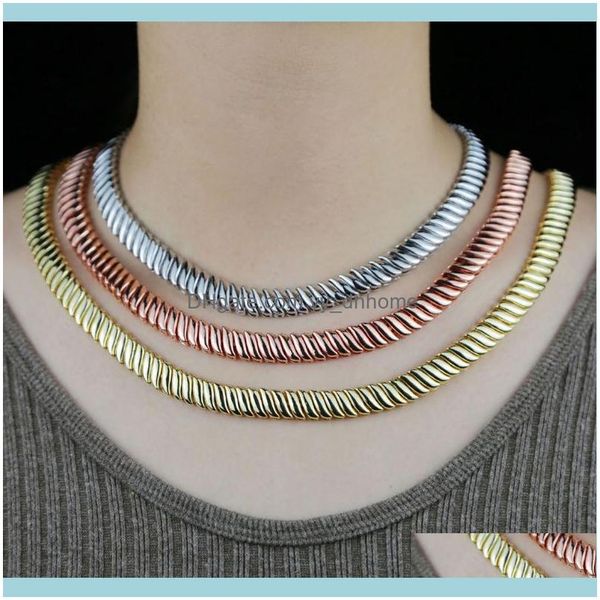 

necklaces & pendants jewelryiced out gold color miami cuban hip hop necklace luxury heavy mental snake chain fashion punk jewelry for men ch, Golden;silver