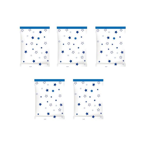

storage bags 5pcs convenient vacuum bag organizer transparent clothes seal compressed travel saving space package