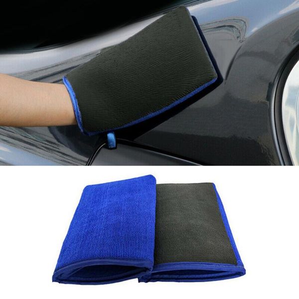 

pcs car wash gloves approx. 22.5*15.5cm clay bar mimicrofiber + sponge