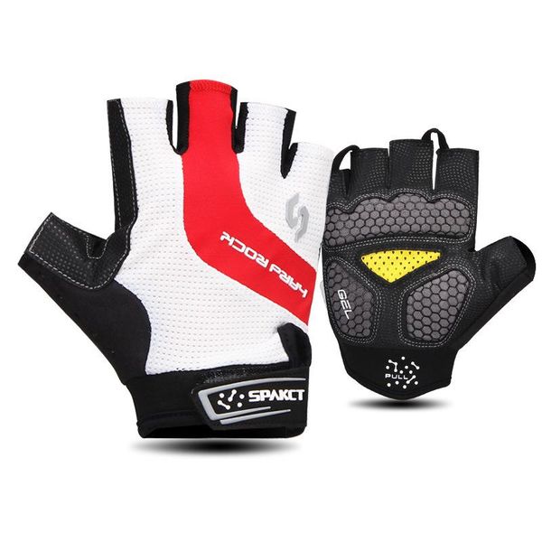 

sports gloves bicycle riding half finger mountain bike equipment lava outdoor, Black