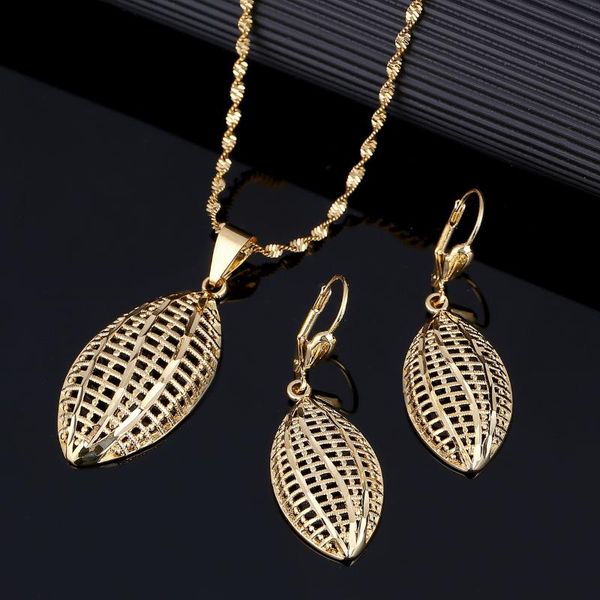 

earrings & necklace ethiopian dubai fashion african gold color jewelry set hollow dangle for women gift, Silver