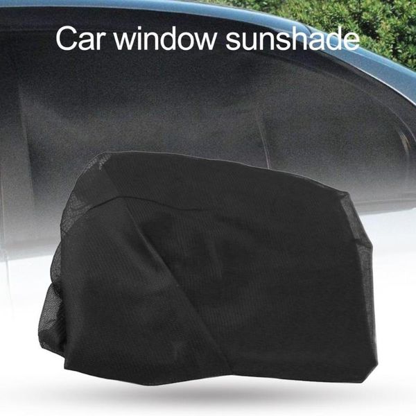 

car sunshade 1 pair window practical easy installation net yarn flexible lightweight sun protector for outdoor