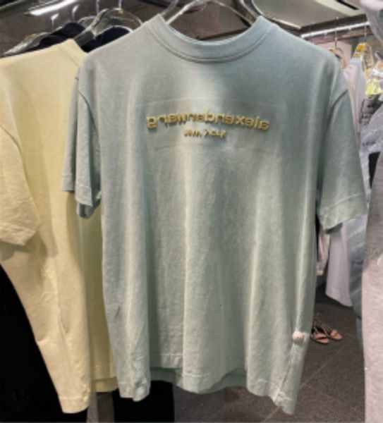 

tee summer products trendy brand luxury design casual versatile letter embroidered short sleeve cotton loose t-shirt girl a2, White
