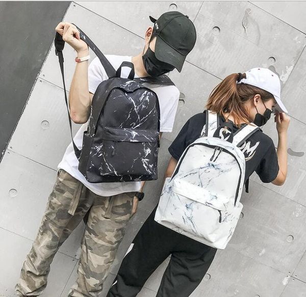 

backpack large capacity simple schoolbag yuansu bag korean version ulzzang student