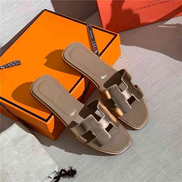 

2021 new flat slippers all inclusive foot pad sandals summer women, Black