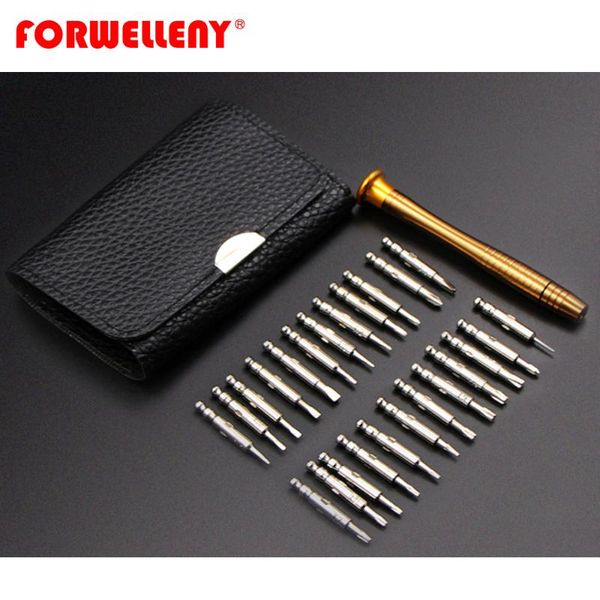 

screwdriver set 25 in 1 torx repair tool first-aid kit opening for cellphone tablet pc store hand tools cell phone repairing