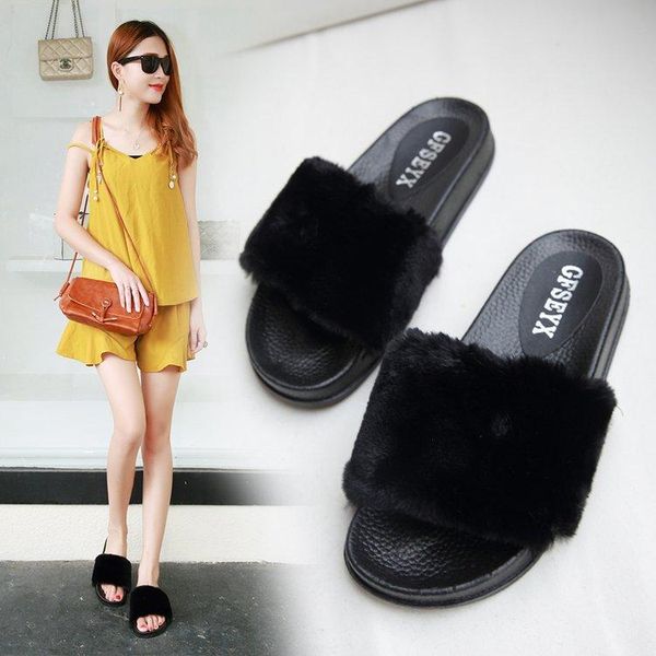 

slippers maggie's walker house fluffy sneaker, Black