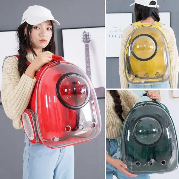 

cat carriers,crates & houses astronaut bubble outdoor carrying travel bag breathable space transparent carrier pet backpack for smal