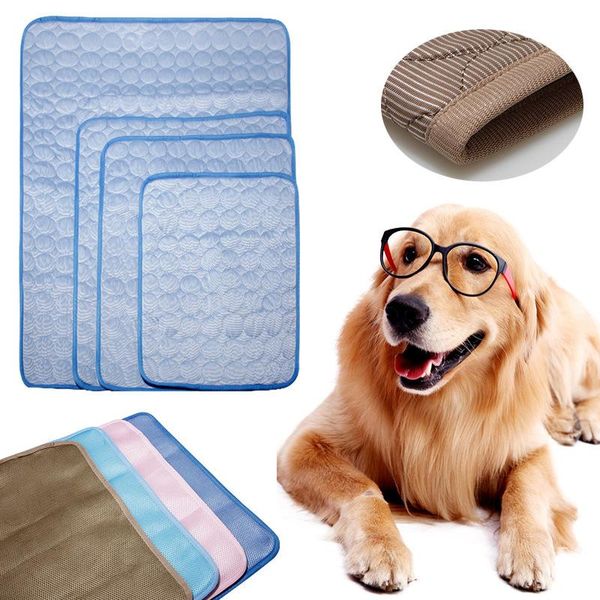 

cat beds & furniture pet cooling mat breathable comfortable water resistant self pad for home and travel hogard