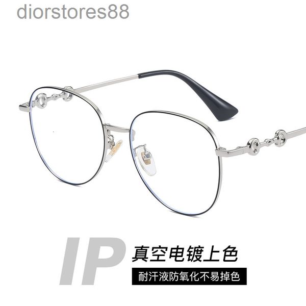 

sunglasses tiktok glasses frame for korean men, White;black