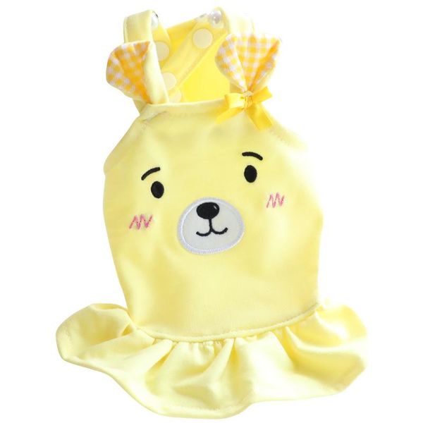 

dog apparel spring and summer two feet dress super fashion pet clothes sweet skirts for small pets chihuahua bear printed puppy dresses