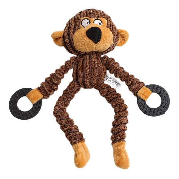

dog toys & chews pet puppy chew squeaker squeaky plush sound hedgehog sheep monkey cow dumb talking toy