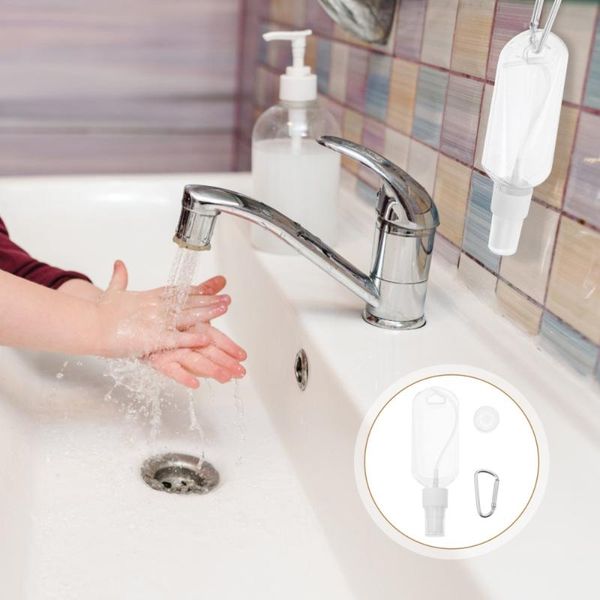 

storage bottles & jars 16pcs 50ml travel keychain spray toiletries refillable