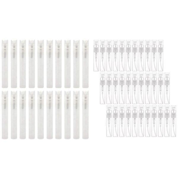 

storage bottles & jars 120pcs transparent empty spray 3ml cosmetic containers 50pcs 5ml plastic bottle