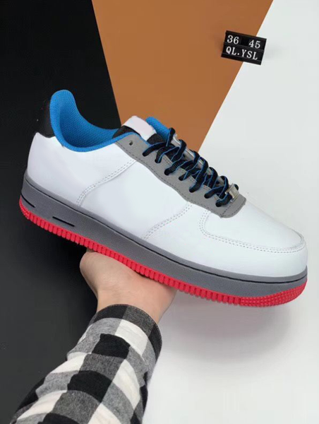 

new no. 1 sea salt blue low-sneakers little paris men's and women's breathable versatile student sports casual shoes
